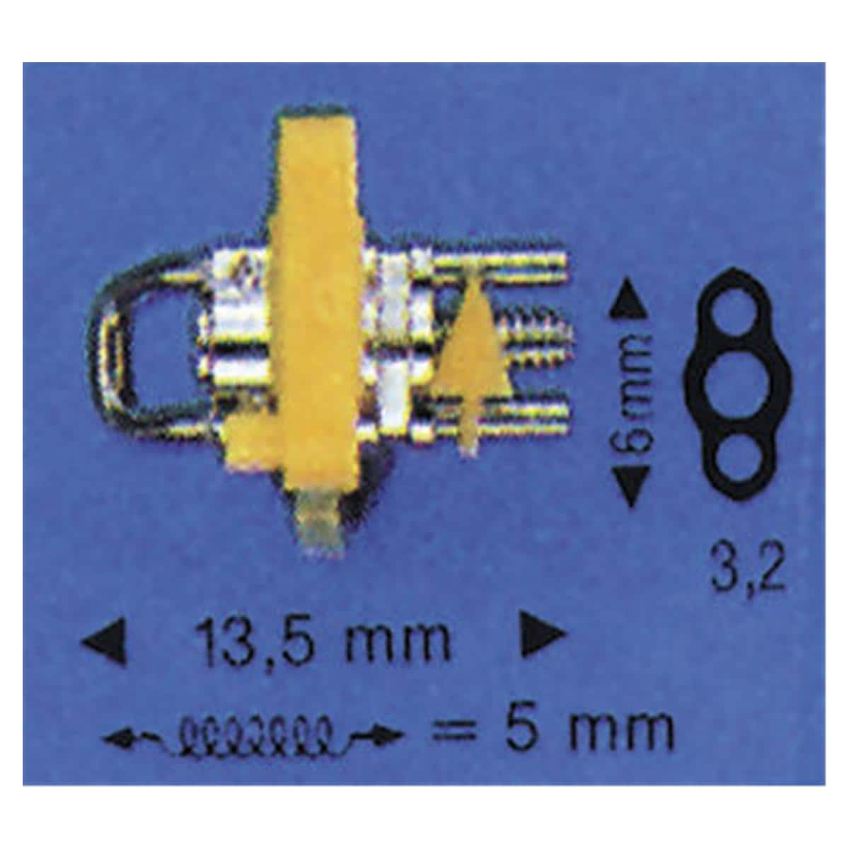 Micro-Dehnschrauben 3009 - Typ 3009/S, Packung 10 Stück