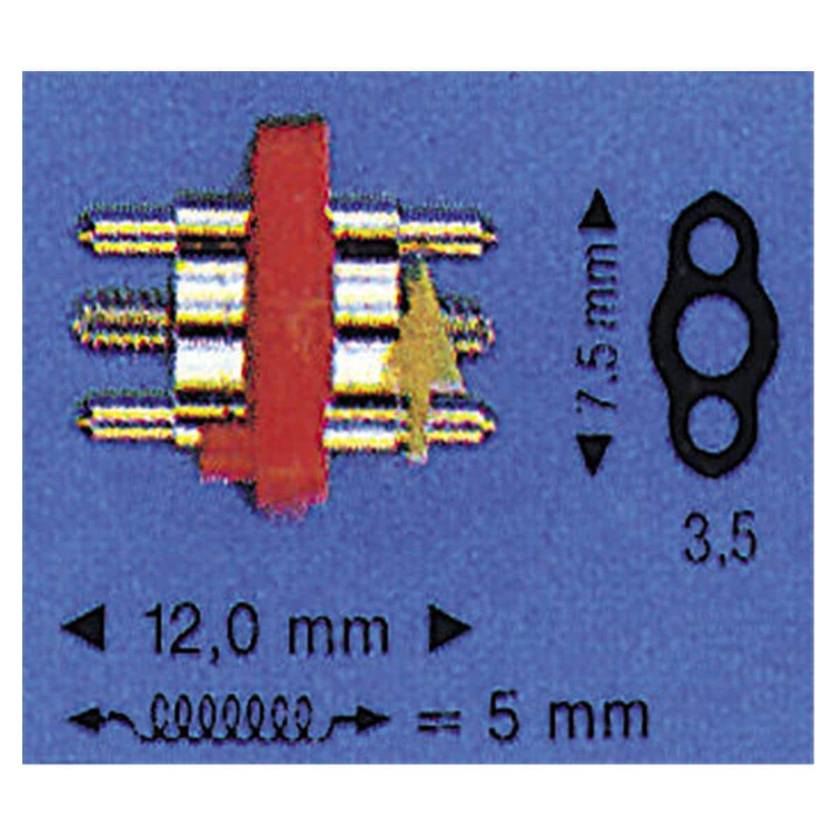 Medium-Dehnschrauben 1005 - Typ 1005/12, Packung 10 Stück