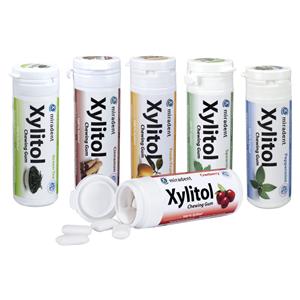 Xylitol Chewing Gum - Dose - Cranberry, Dose 30 Stück