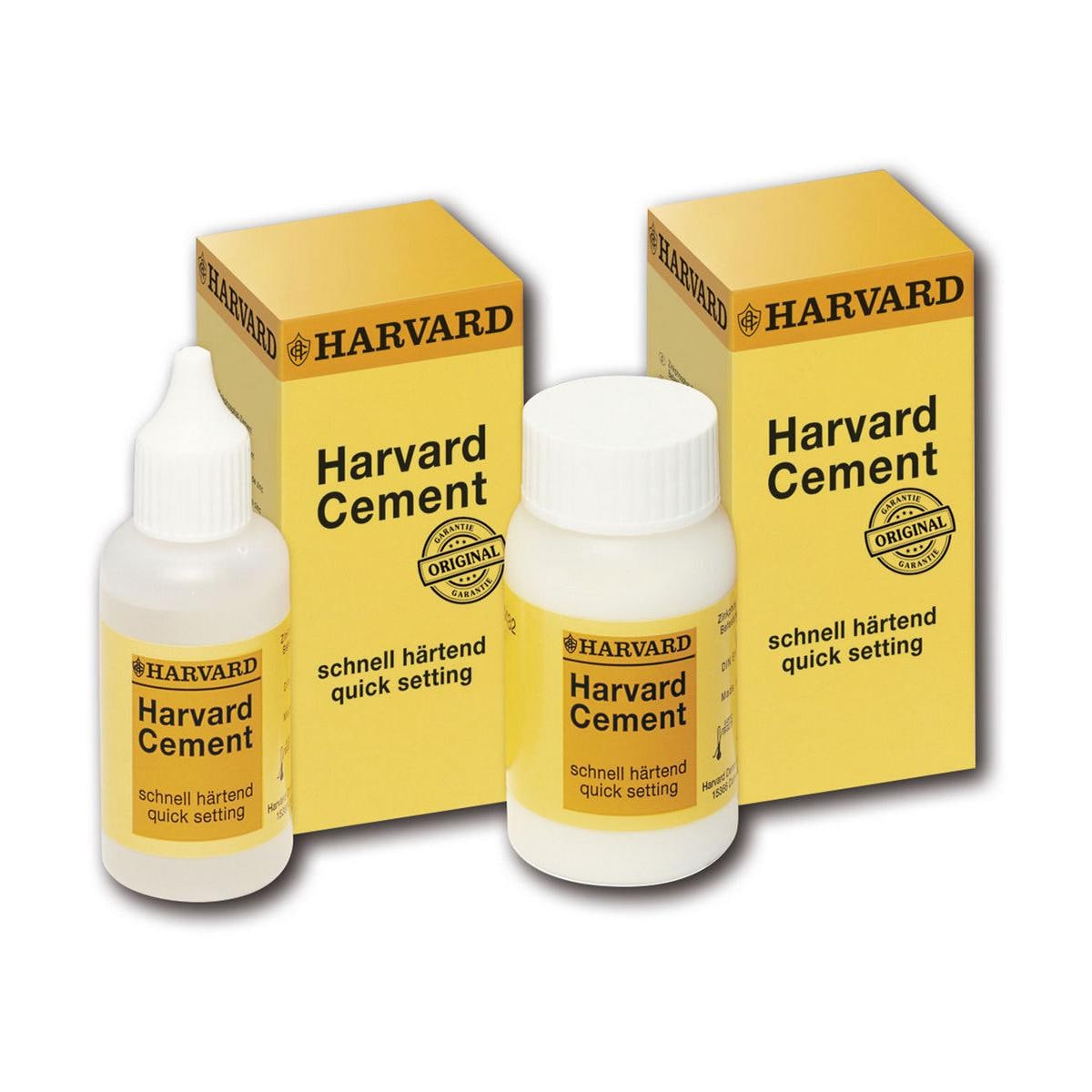 Harvard Phosphatzement schnellhärtend - Pulver - Nr. 3 - weißlich-gelb, Packung 35 g