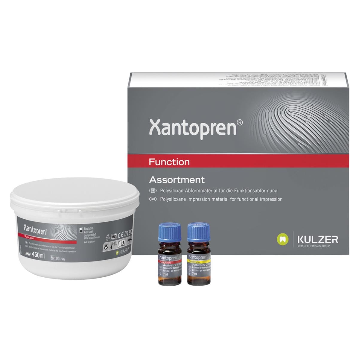 Xantopren function - Sortiment - Set