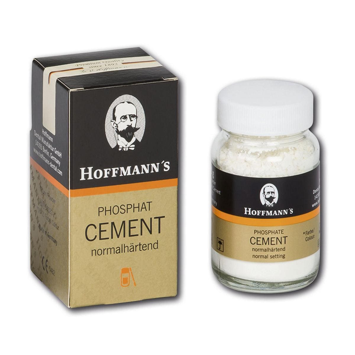 Hoffmann´s Cement normalhärtend - Pulver - Nr. 3 - weißlich- gelb, Packung 100 g