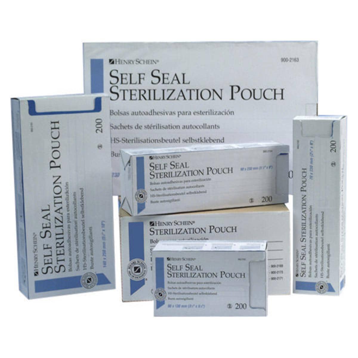 HS-Sterilisationsbeutel selbstklebend, Self seal Sterilisation Pouch - Größe 254 x 381 mm, Packung 200 Stück