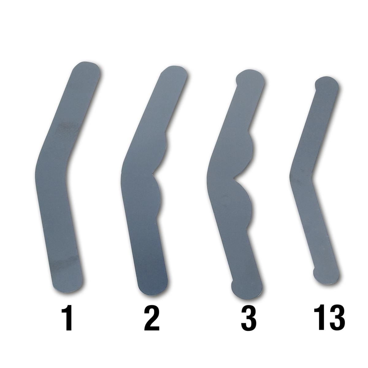 HS-Tofflemire Matrizen, Tofflemire Matrix Bands - Standardpackung - Nr. 1, Stärke 0,04 mm (1101), Packung 12 Stück