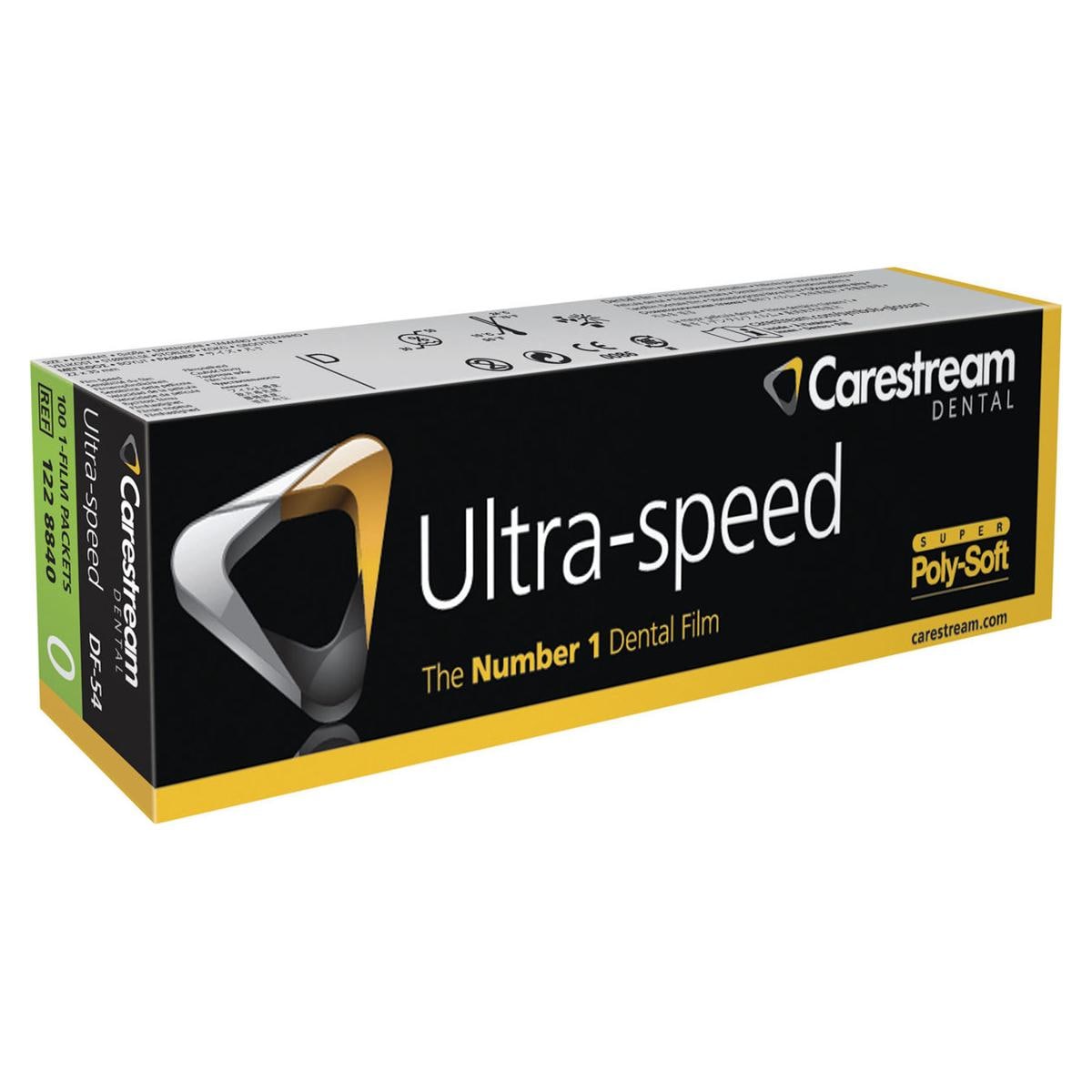 Ultra-speed DF-54 - Format 2,2 x 3,5 cm, Packung 100 Einzelfilme