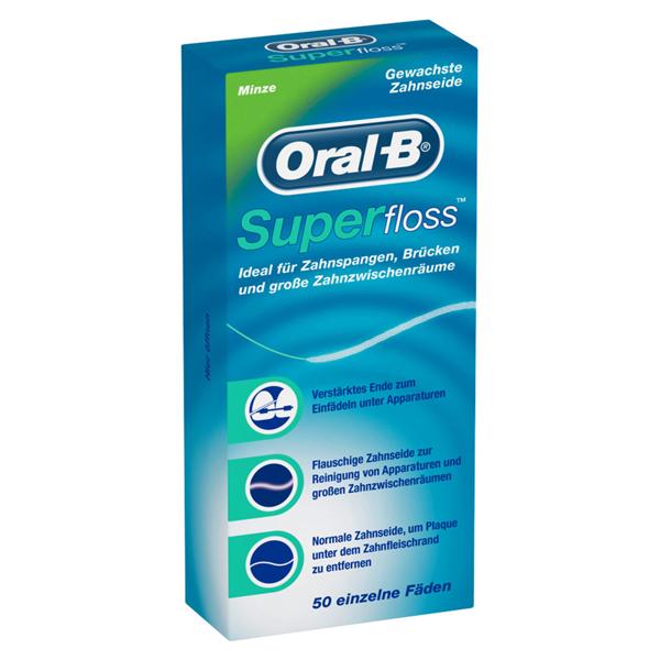 Oral-B® Superfloss™ - Packung 50 Fäden