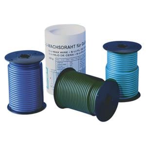 S-U Wachsdraht blau, mittelhart - Ø 2,5 mm, Rolle 250 g
