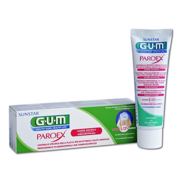 GUM® Paroex® Chlorhexidin-Zahngel 0,12 % - Tuben 25 x 12 ml