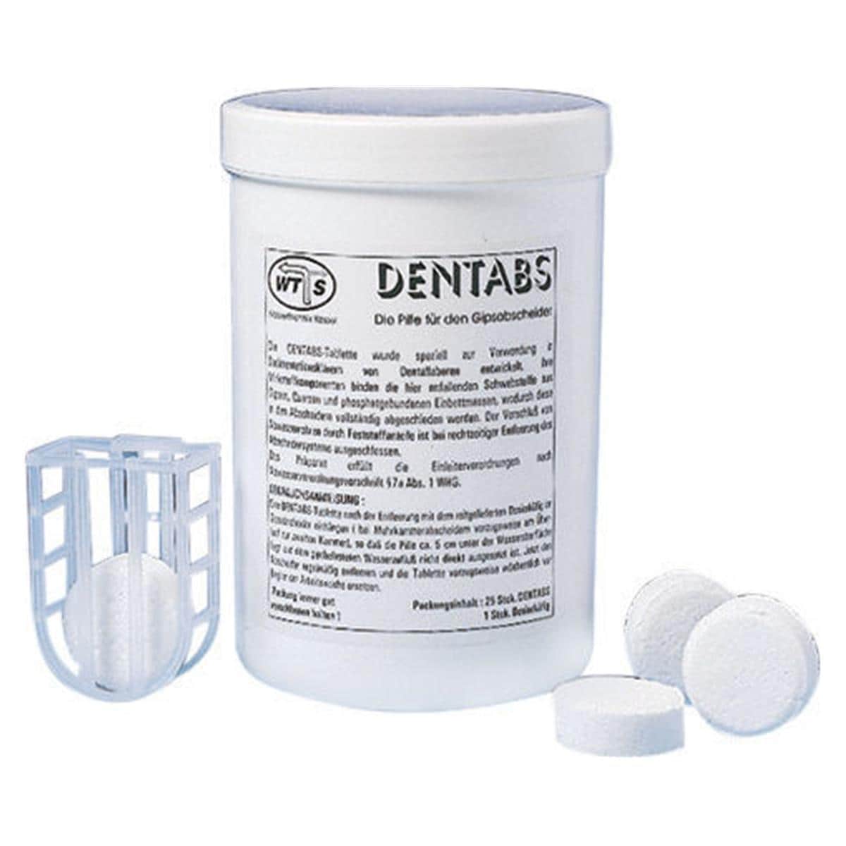 Dentabs - Packung 2 Stück und 1 Einhängekorb