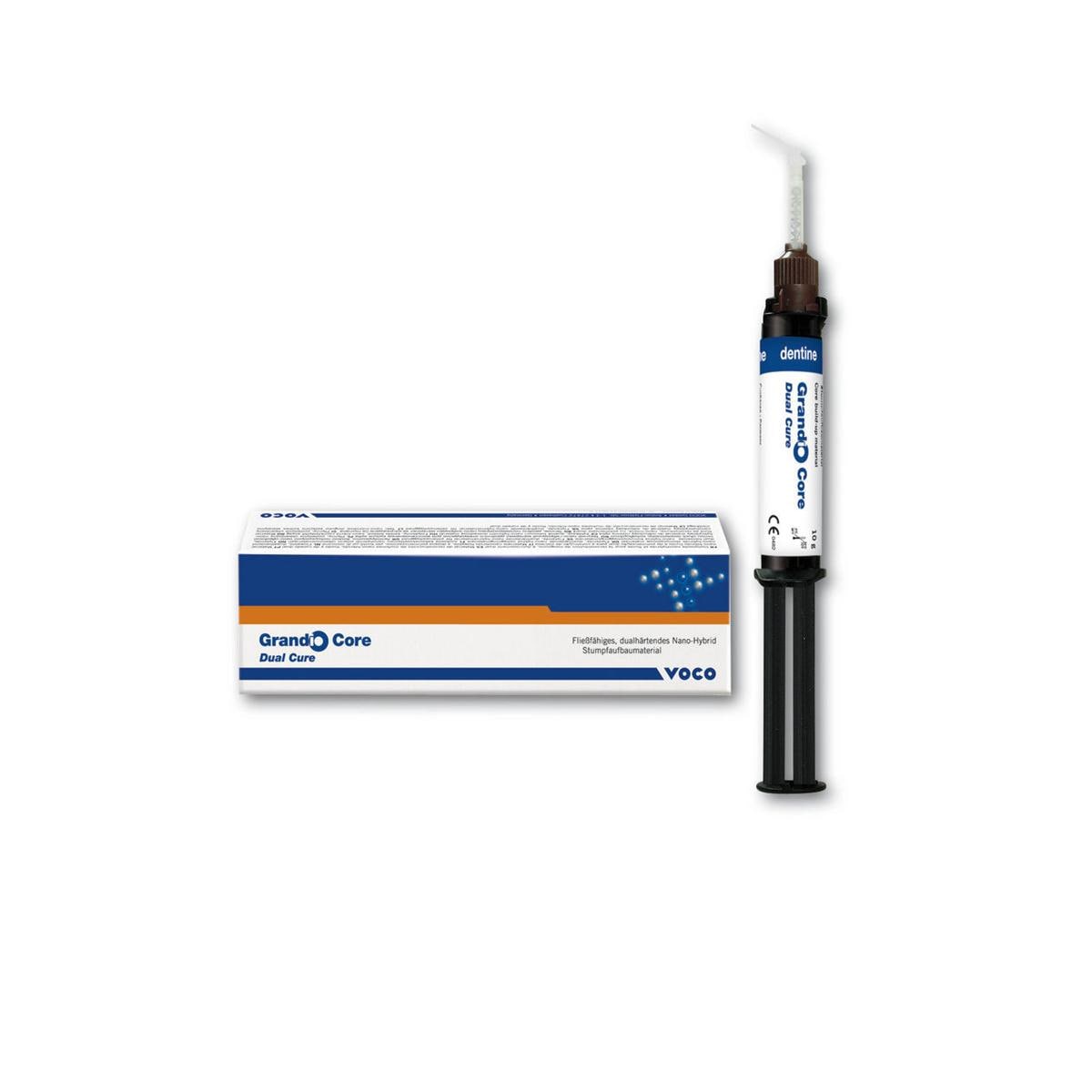 Grandio® Core Dual Cure, Spritze - Blau, QuickMix Spritze 10 g