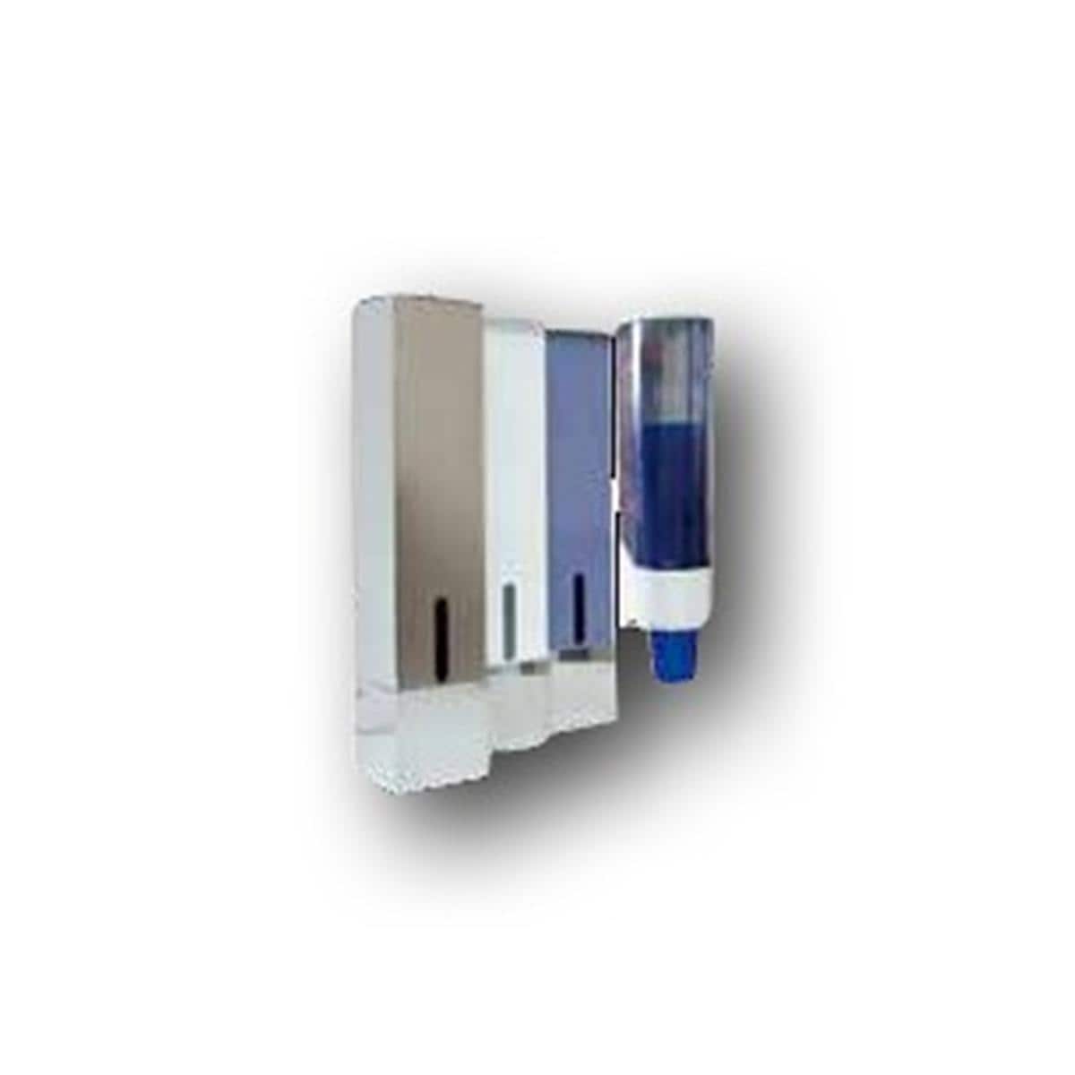 Monoart® Becherspender - Metallspender für Mundspülbecher, blau