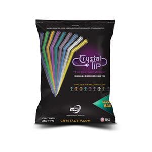 Crystal Tips HP, Packung 250 Stück - Rainbow (Farben sortiert)