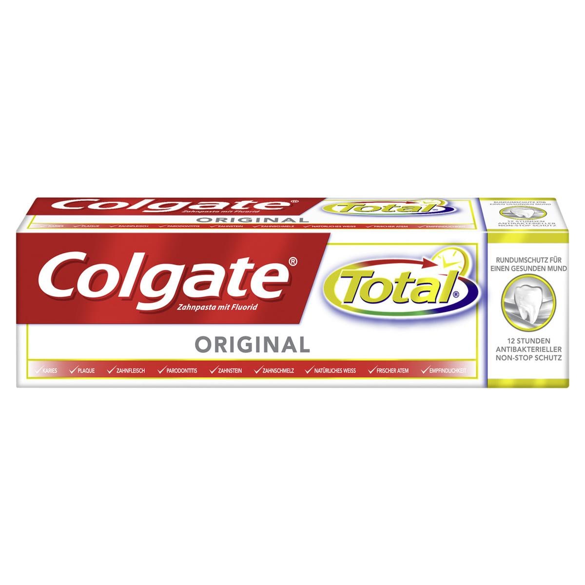 Colgate® Total Original - Tuben 12 x 75 ml