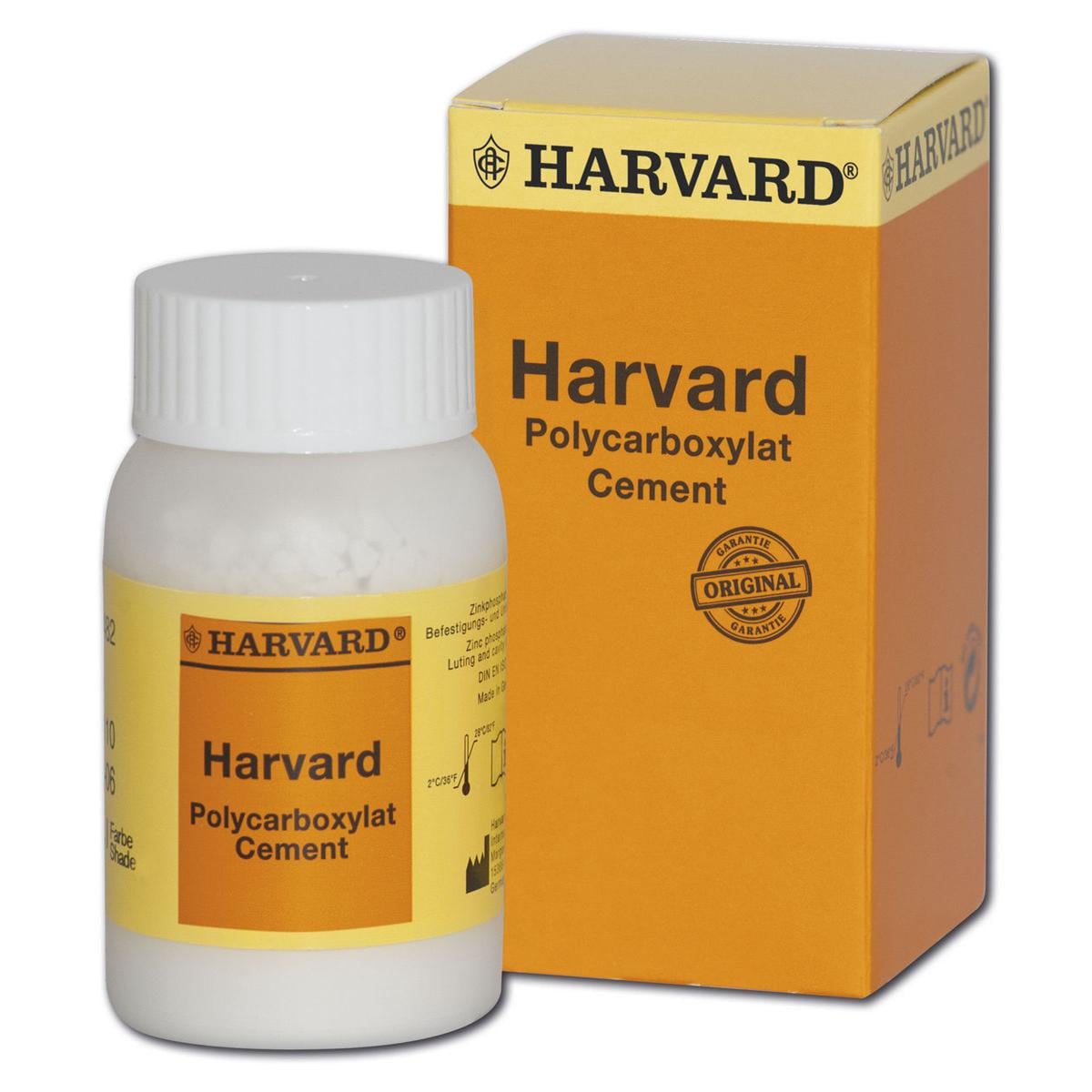 Harvard Polycarboxylat Cement - Pulver - Nr. F3 - weißlich-gelb, Flasche 35 g