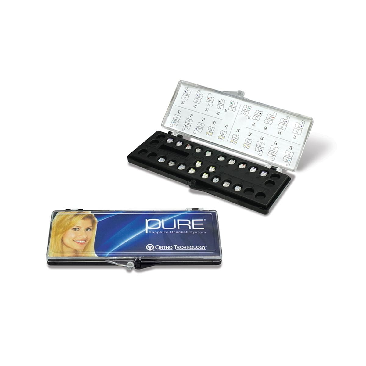 Pure Roth Prescription .022" Slot, Patientenkit - 3er bis 3er, OK + UK Häkchen auf 3ern
