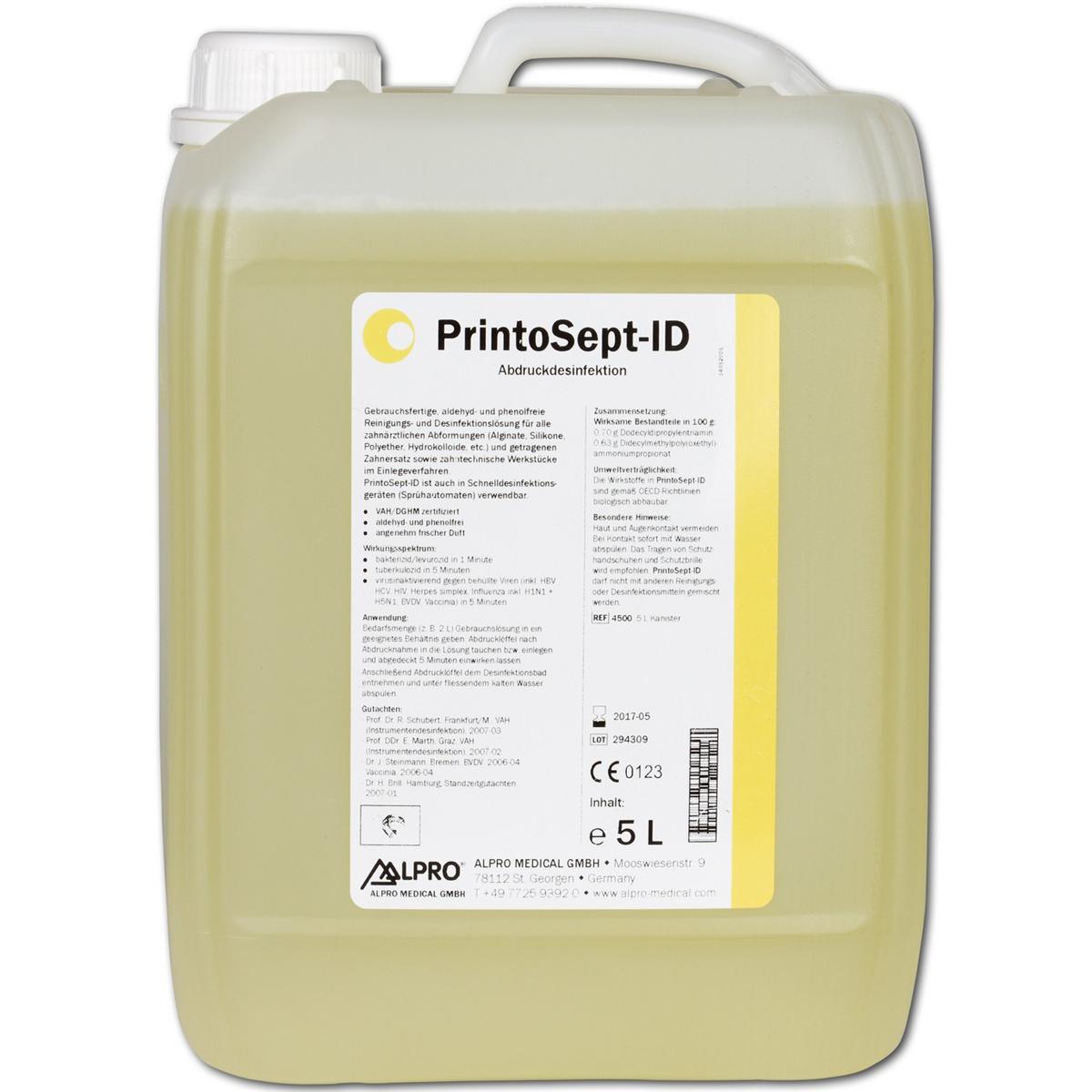 PrintoSept-ID - Kanister 5 Liter