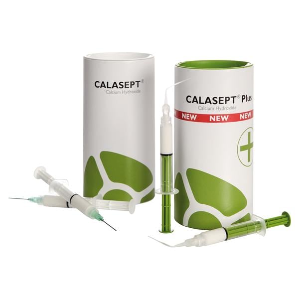 Calasept® Plus Calciumhydroxid - Spritzen 4 x 1,5 ml (4U) und 20 Flexi-tips