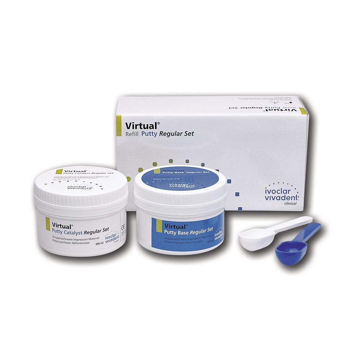 Virtual® Putty regular - Dosen 300 ml Base und 300 ml Katalysator