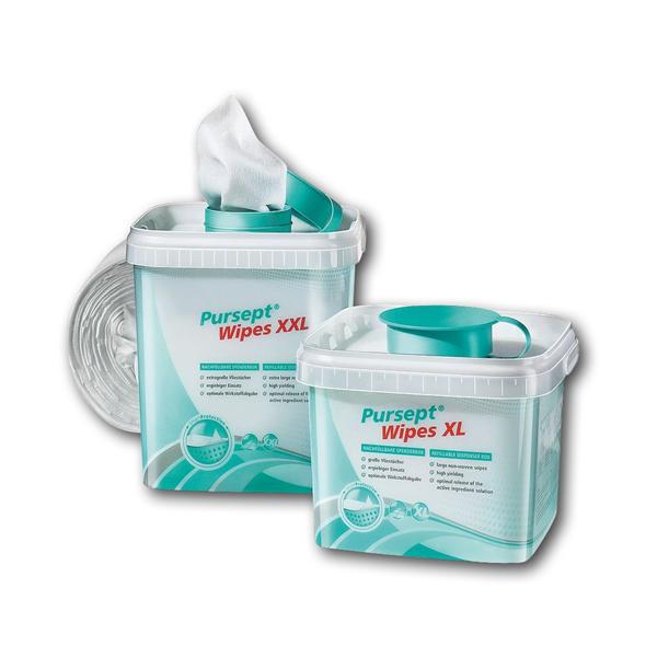 Pursept® Wipes - Größe XL, Format 28 x 23 cm, Packung 6 Rollen