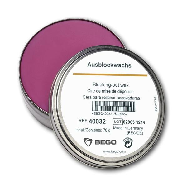 Ausblock-Wachs - Pink, Dose 70 g