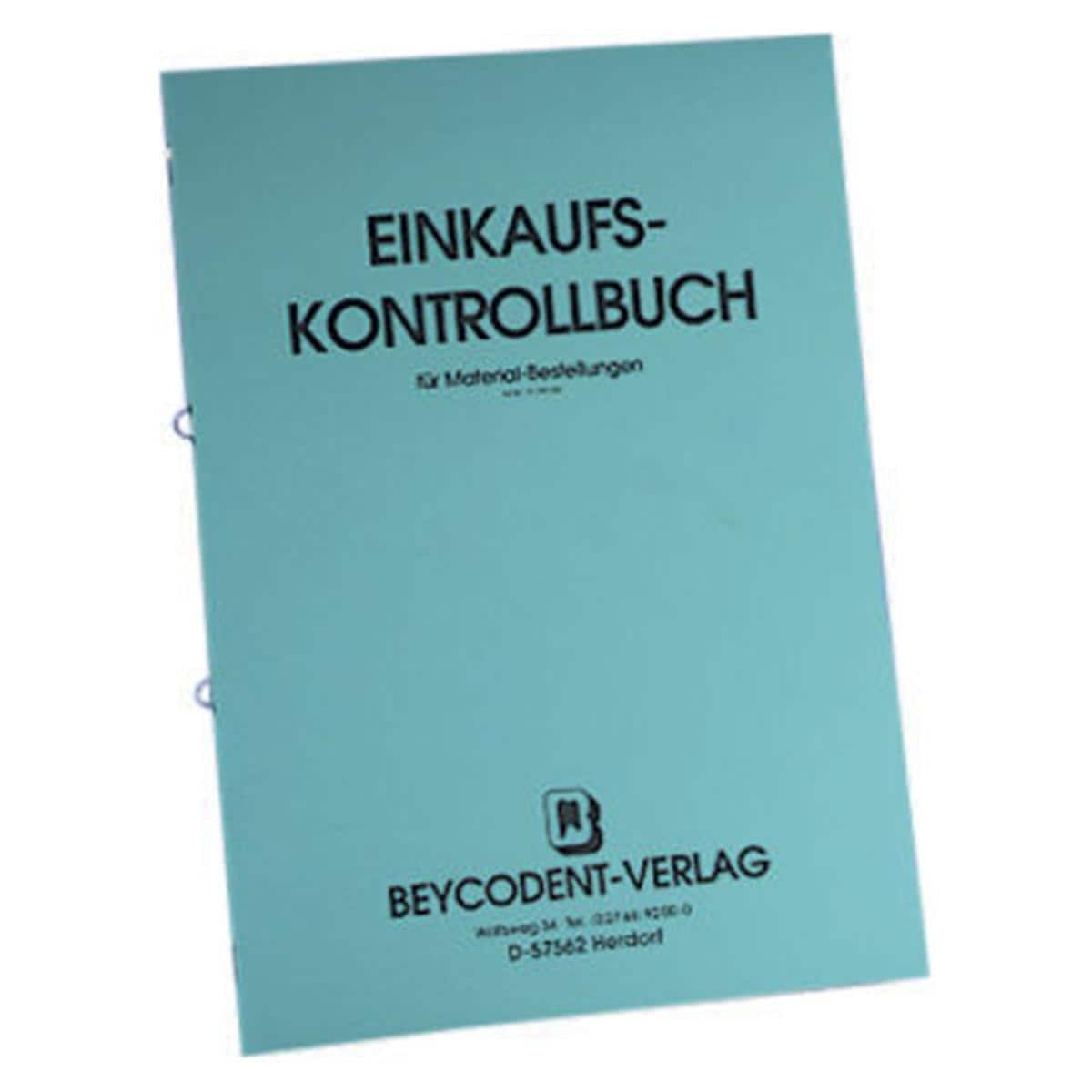 Einkaufs- / Materialkontrollbuch - Nr. 81.202.000