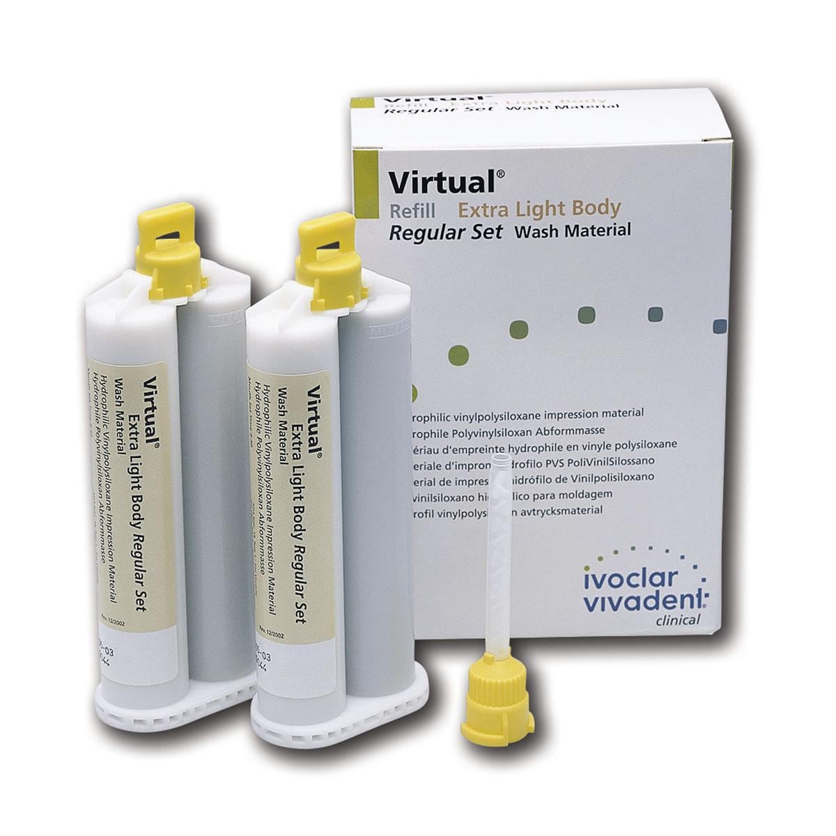 Virtual® Extra Light Body regular - Kartuschen 2 x 50 ml