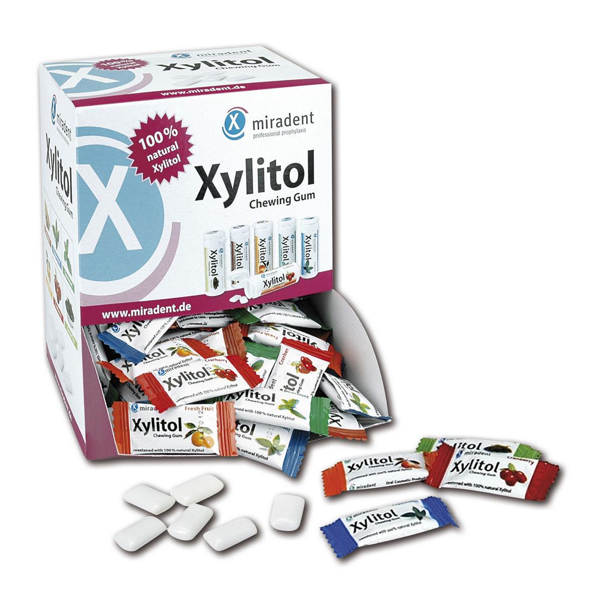 Xylitol Chewing Gum - Schüttbox - Packung 200 Stück