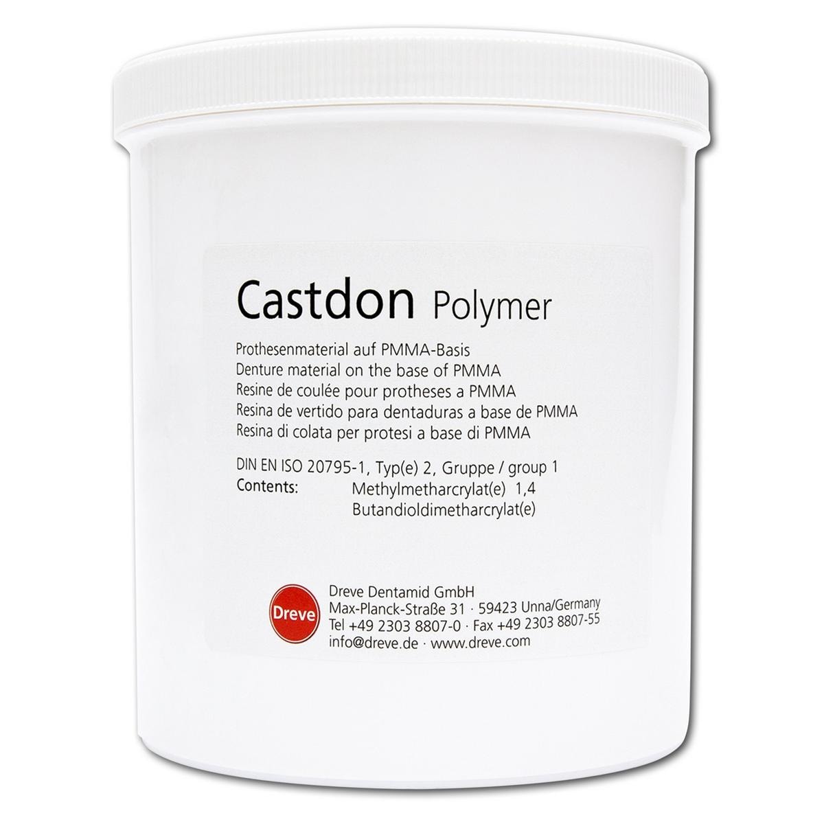 Castdon Pulver - Rosa-opak, Packung 1.200 g