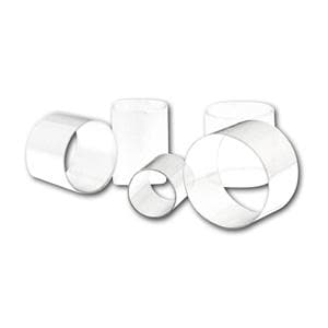 Transparent Ringe - Nachfüllpackung - Nr. 5, Packung 12 Stück