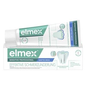 elmex® SENSITIVE PROFESSIONAL Zahnpasta sanftes Weiss - Tube 75 ml