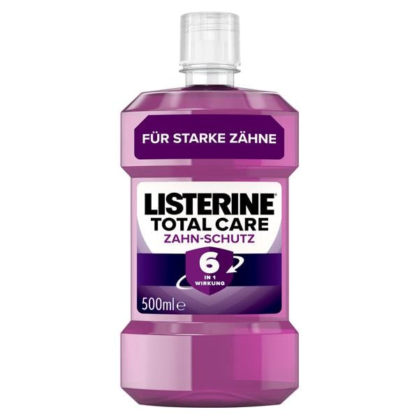 LISTERINE® TOTAL CARE ZAHN-SCHUTZ - Flaschen 6 x 500 ml