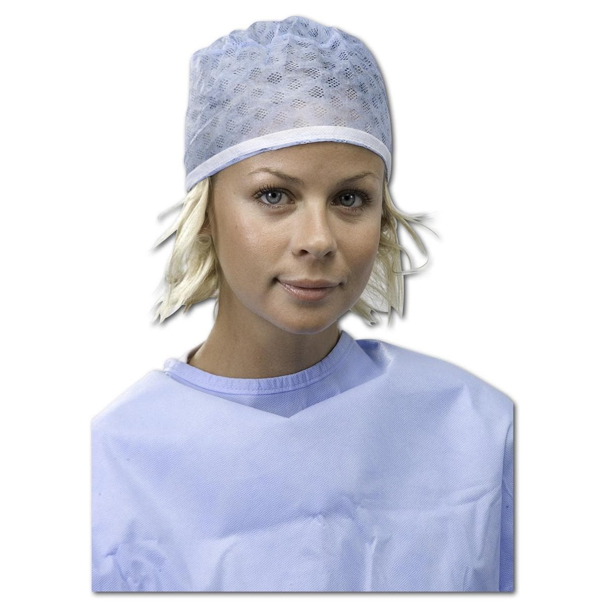 Chirurgische Kopfbedeckung mit festen Schnürbändern - 10.M0019, Packung 100 Stück