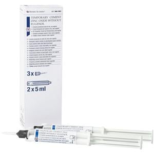HS-Temporärer Zement Automix, eugenolfrei - Automix-Spritzen 2 x 5 ml