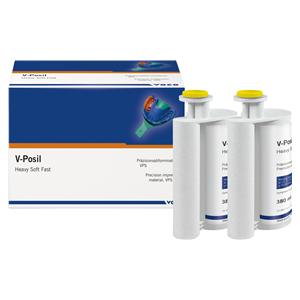 V-Posil Heavy Soft Fast, Großkartusche - Großpackung - Packung 2 x 380 ml