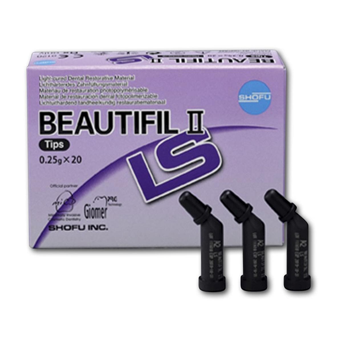 Beautifil II LS, Tips - A1, Tips 20 x 0,25 g