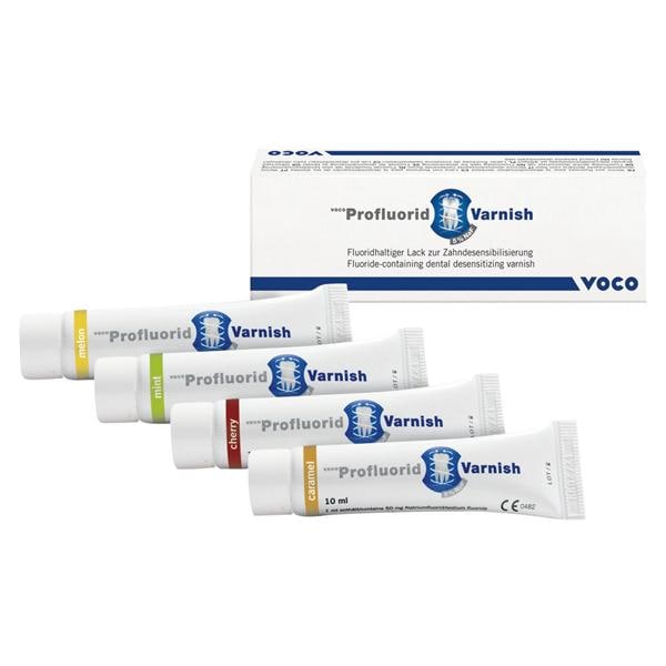 Profluorid® Varnish, Tube - Sortiment - Packung 4 x 10 ml
