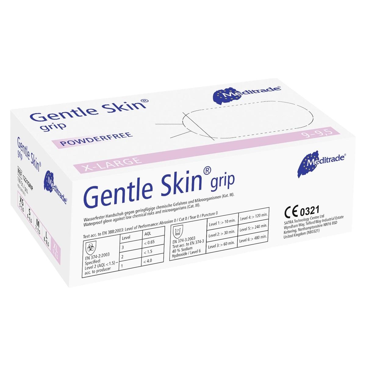 Gentle Skin® grip - Größe XL, Packung 10 x 100 Stück