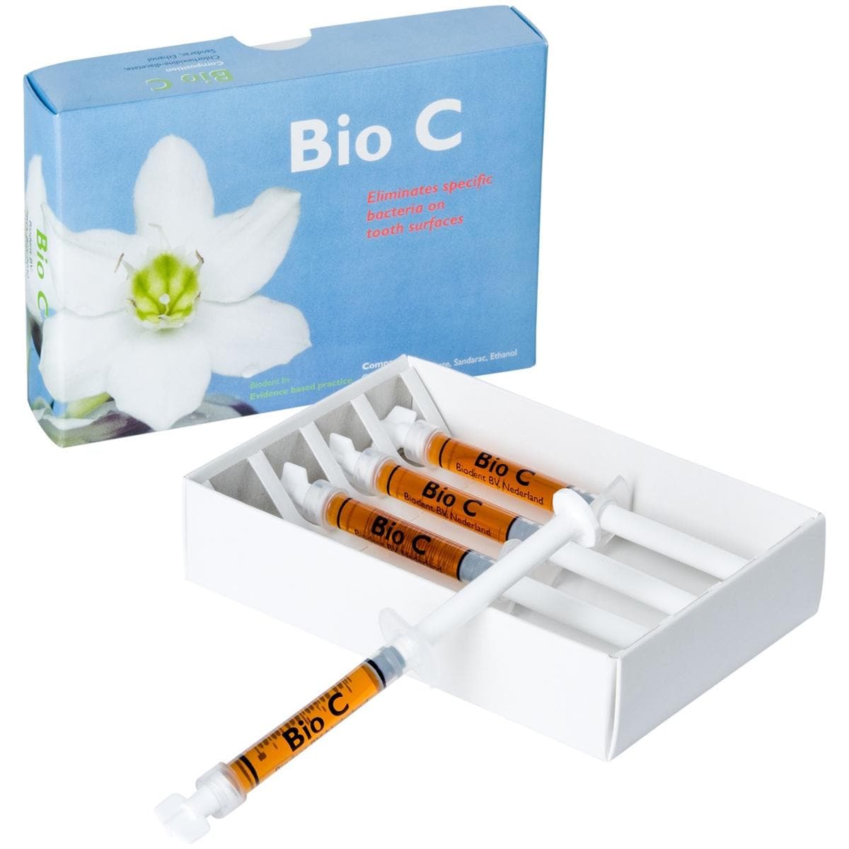 BioC Chlorhexidin-Lack - Packung 4 x 1,2 ml