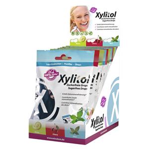 Xylitol Drops - Sortiment - Packung 12 Beutel