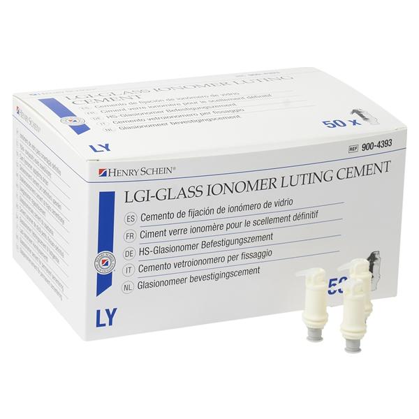 HS-LGI Luting Zement, Kapseln - Kapseln 50 Stück