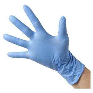 HS-Nitril Handschuhe puderfrei, blau, ohne Beschleuniger, Criterion® - Größe XL, Packung 100 Stück