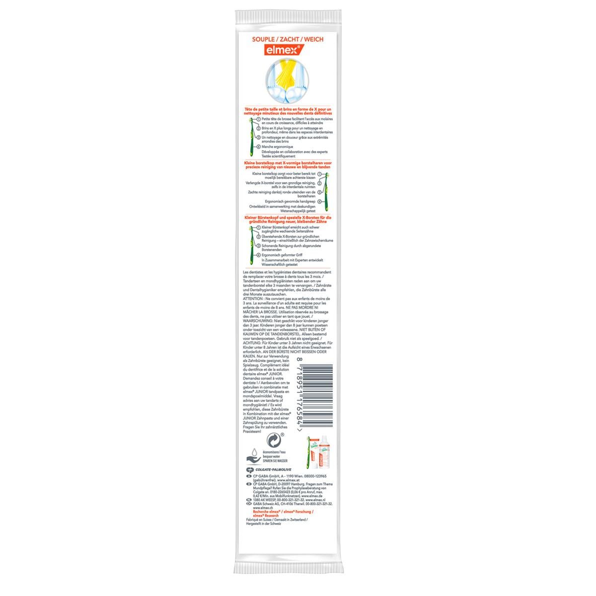 elmex® Junior Zahnbürste - Packung 24 Stück