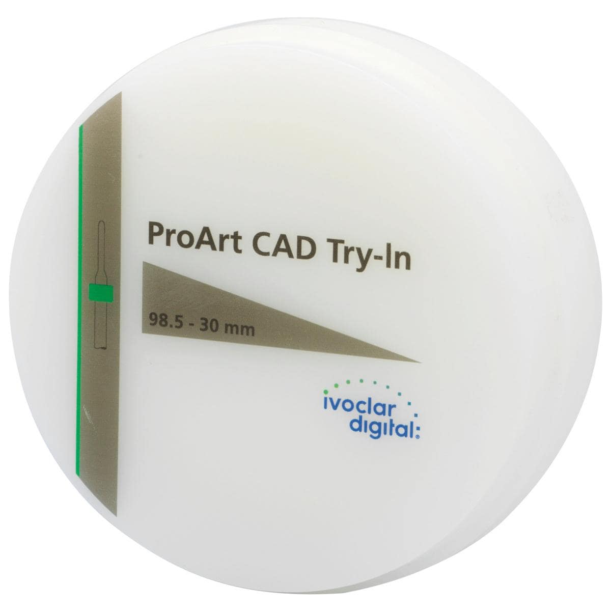ProArt CAD Try-in - Ø 98,5 mm - Stärke 30 mm