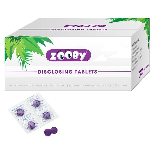 Zooby® Disclosing Tablets - Box 250 Stück