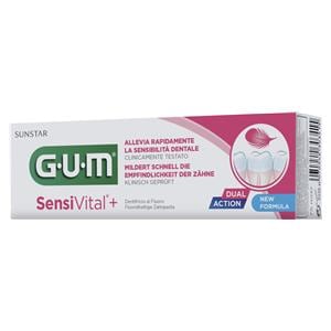 GUM SensiVital®+ Zahnpasta - Tuben 25 x 12 ml