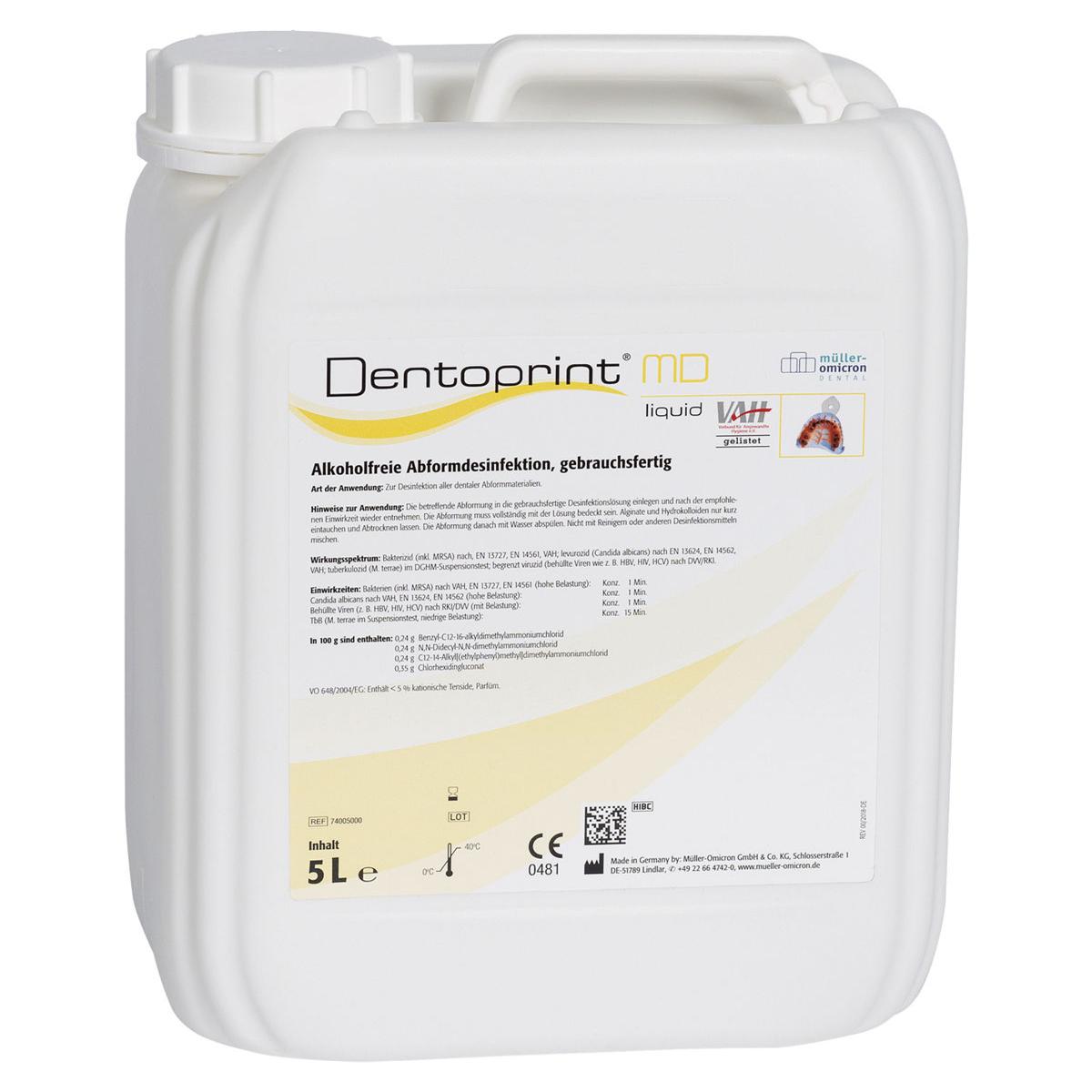 Dentoprint® MD liquid - Kanister 5 Liter