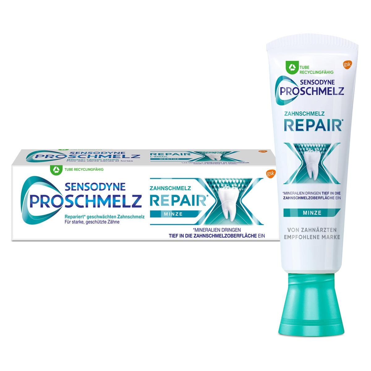 SENSODYNE® ProSchmelz REPAIR - Zahncreme - Tube 75 ml