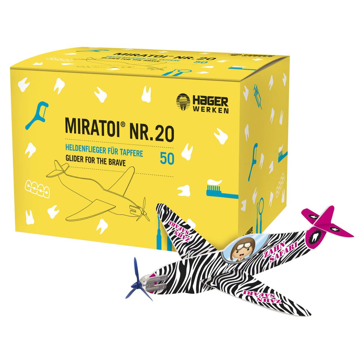 Miratoi® Nr. 20 - Flugzeuge - Packung 50 Stück