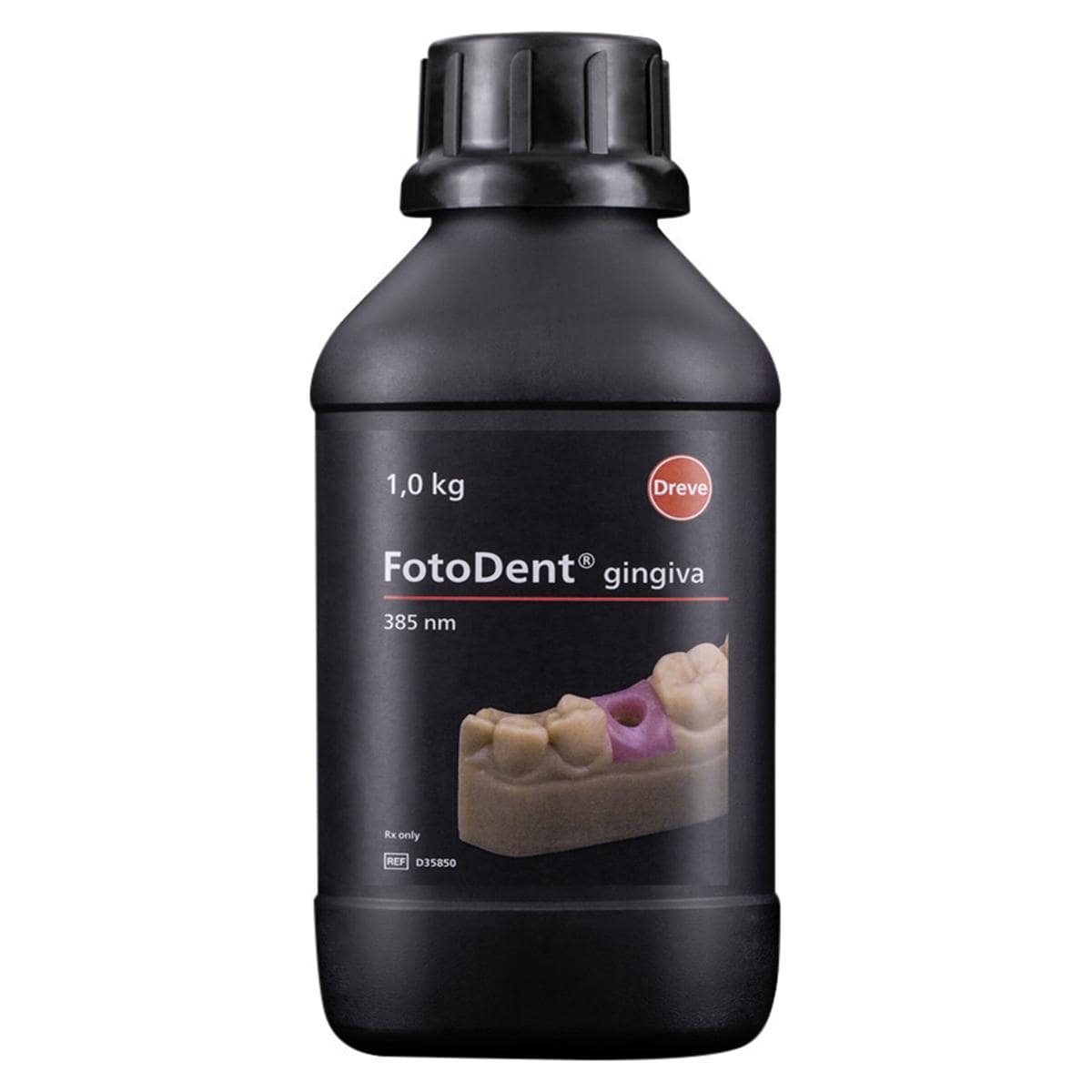 FotoDent® gingiva 385 nm - Flasche 1.000 g