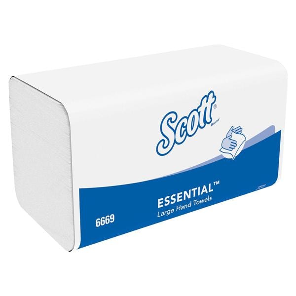 SCOTT® XTRA Handtücher - Interfold, 20 x 31,5 cm, Karton 3.600 Stück (15 x 240 Tücher)